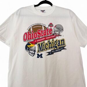 Vintage 2003 Ohio State Buckeyes vs Michigan Wolverines t-shirt size medium